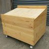 Sloping Display bin, Marshall Pine, Timber Solutions